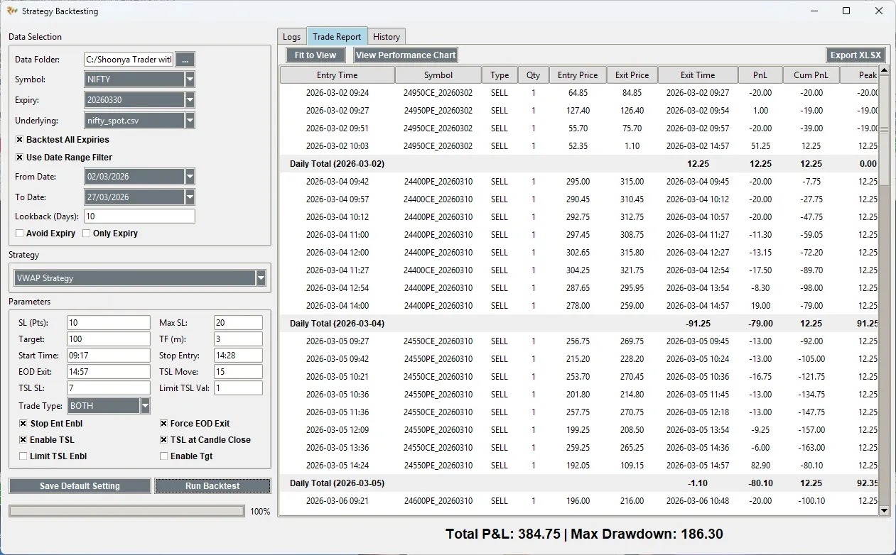 Backtest Engine